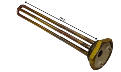 2000 Watt 1-1/4 Termiksiz Düz Bakır Termovat Isıtıcı Yerli 220 Volt 90 cm