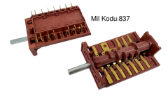 7+8 Çevirmeli Polyemit Anahtar Sürekli Döner