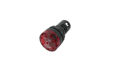 22mm Ledli Buzzer 24-220 Volt