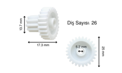 Tefal 800 Devir Ara Dişlisi