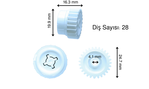 Blue House Bıçak Dişlisi