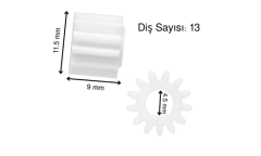 Sinbo Motor Dişlisi