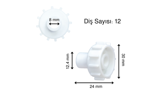 Raks Kavrama Dişlisi