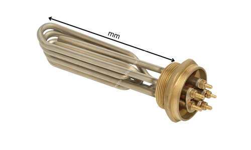 7500 Watt 2 İnç Tolon Isıtıcı 220/380 Volt  26 cm