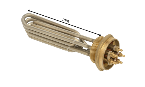 10000 Watt 2 İnç Tolon Isıtıcı 220/380 Volt 26 cm