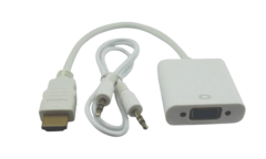 HDMI-VGA Çevirici Sesli