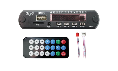USB Araç Devresi Bluetooh USB/AUX/SD 12 Volt
