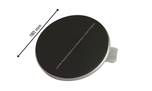 1500 Watt Ocak Pleyti 18cm 2 Soketli 220 Volt