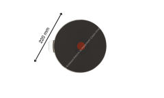 2600 Watt  Rapidli Ocak Pleyti 22 cm 380/440 Volt