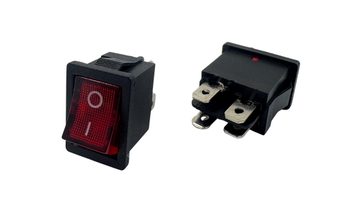 Mini Kırmızı Işıklı Anahtar 4 Bağlantılı