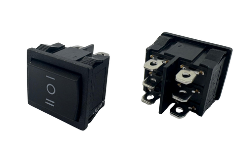 1-0-2 Orta Geniş Işıksız Anahtar 3 Bağlantılı