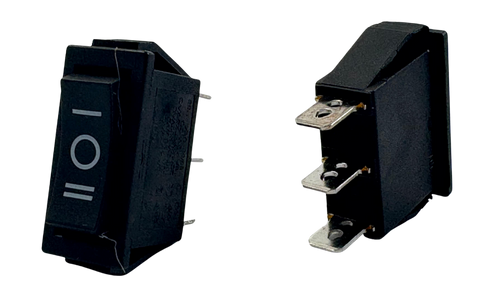 1-0-2 Tekli Işıksız Anahtar Yaylı