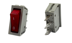 Tekli Işıklı Anahtar 1.Kalite 25 Amper