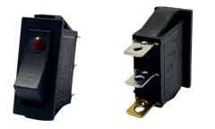 Tekli Led Işıklı Anahtar