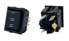 1-0-2 Geniş Işıksız Anahtar 6 Bağlantılı Yaylı