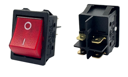 Geniş Işıklı Anahtar 4 Bağlantılı 16 Amper