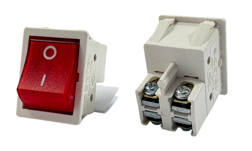 Vidalı Geniş Işıklı Anahtar 4 Bağlantılı 16 Amper