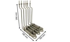3x2500 Watt Sanayi Tipi Fritöz Rezistansı 380 Volt
