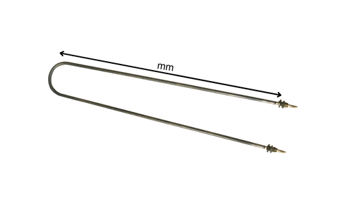 1500-2000 Watt Düz Benmari Rezistansı 220 Volt 40 cm