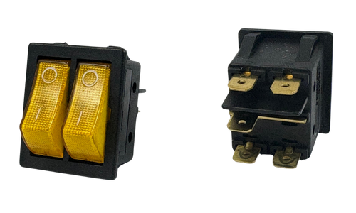 İkili Işıklı Anahtar 16 Amper Sarı