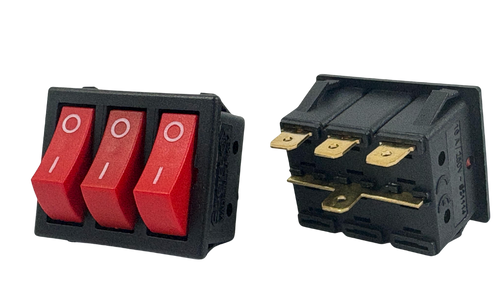 Üçlü Işıksız Anahtar 16 Amper