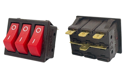 Üçlü Işıksız Anahtar 1.Kalite 25 Amper