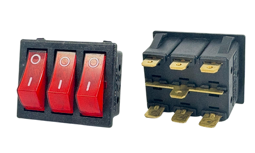 Üçlü Işıklı Anahtar 16 Amper