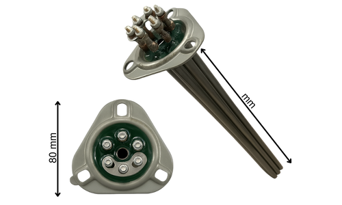 7500 Endüstriyel Bulaşık Makinesi Rezistansı 220 Volt 300 mm