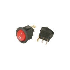 Mini Yuvarlak 0-1 Işıklı Anahtar