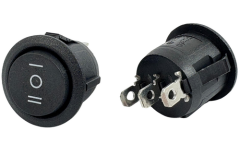 1-0-2 Yuvarlak Işıksız Anahtar