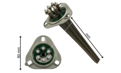 4500 Watt Endüstriyel Bulaşık Makinesi Rezistansı 220 Volt 300 mm