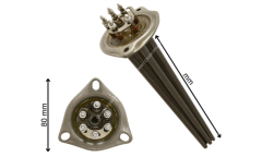 10000 Watt Büyük Kafalı Endüstriyel Bulaşık Makinesi Rezistansı 220 Volt 300 mm