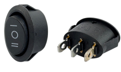 1-0-2 Oval Işıksız Anahtar