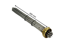 10000 Watt 2'' Kafalı Rezistans 5 Elemanlı 220-380 Volt