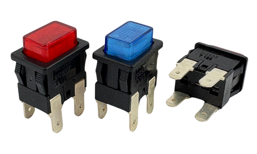 Işıklı Süpürge Butonu 4 Soketli