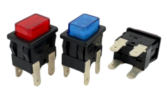 Işıklı Süpürge Butonu 4 Soketli