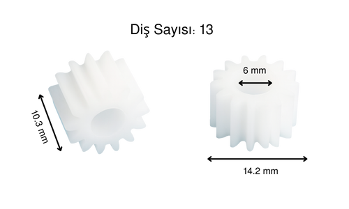 Rondo Motor Dişlisi