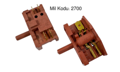 2+2 Çevirmeli Polyemit Anahtar Stoplu