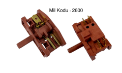 2+2 Çevirmeli Polyemit Anahtar Sürekli Döner