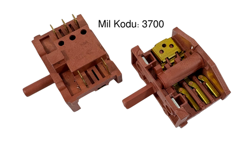 2+3 Çevirmeli Polyemit Anahtar Stoplu