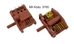 2+3 Çevirmeli Polyemit Anahtar Stoplu