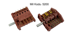 5+5 Çevirmeli Polyemit Anahtar Sürekli Döner