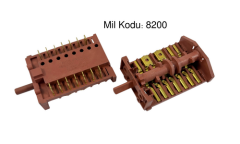 7+7 Çevirmeli Polyemit Anahtar Sürekli Döner