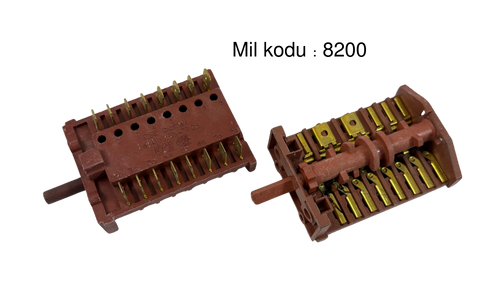 8+8 Çevirmeli Polyemit Anahtar Sürekli Döner