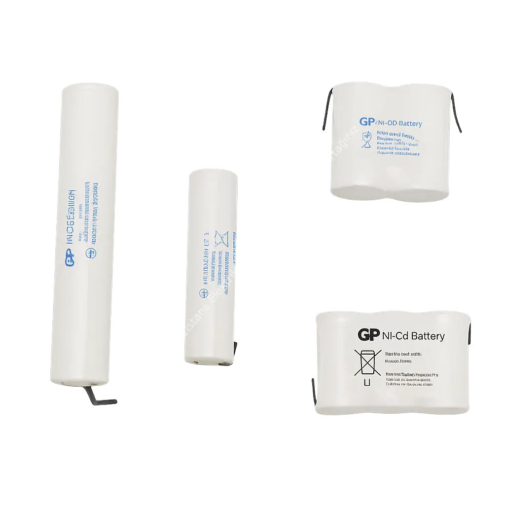 3'lü Şarjlı Süpürge Pili