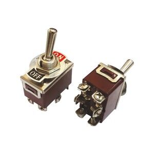 On/Off Toggle Siviç 6 Soketli