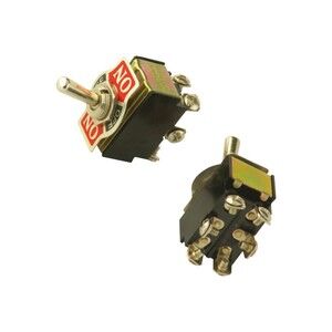 On/Off/On Toggle Siviç 6 Soketli