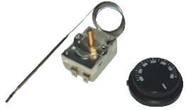 50-300°C Tecasa Gazlı Spiralli Termostat 2 Çıkışlı 1. Kalite
