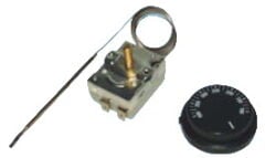 60-190°C Tecasa Gazlı Spiralli Termostat 3mt Problu 1. Kalite