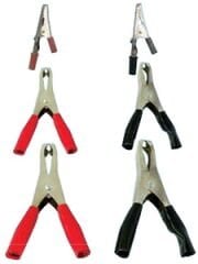 Büyük Akü Maşası 10cm 2 adet (siyah+ kırmızı)